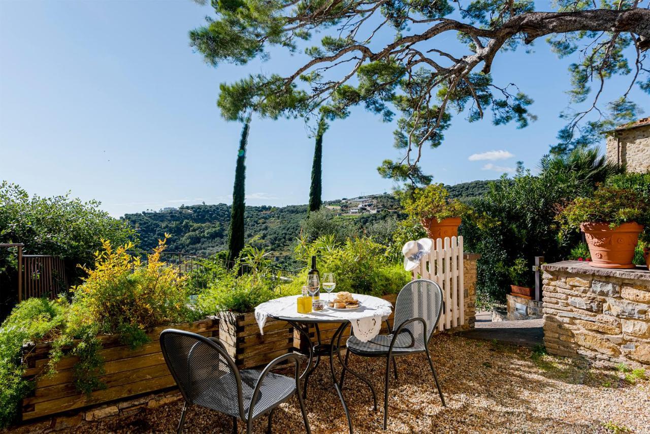 Uliveto Saglietto Agriturismo A Poggi Apartments Imperia Bagian luar foto