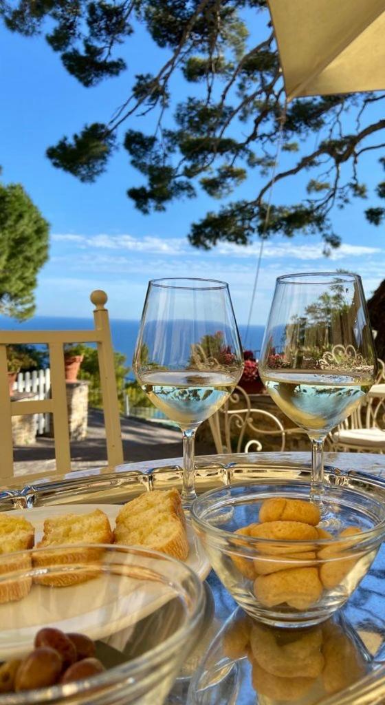 Uliveto Saglietto Agriturismo A Poggi Apartments Imperia Bagian luar foto