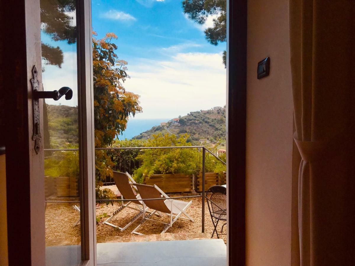 Uliveto Saglietto Agriturismo A Poggi Apartments Imperia Bagian luar foto