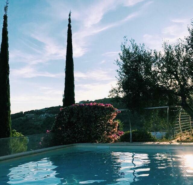 Uliveto Saglietto Agriturismo A Poggi Apartments Imperia Bagian luar foto